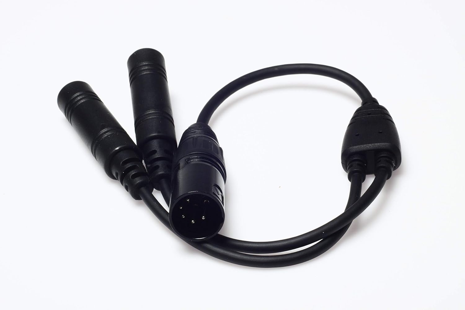 Wirenest GA Twin Plug to Airbus XLR Headset Adapter, black - Image 3