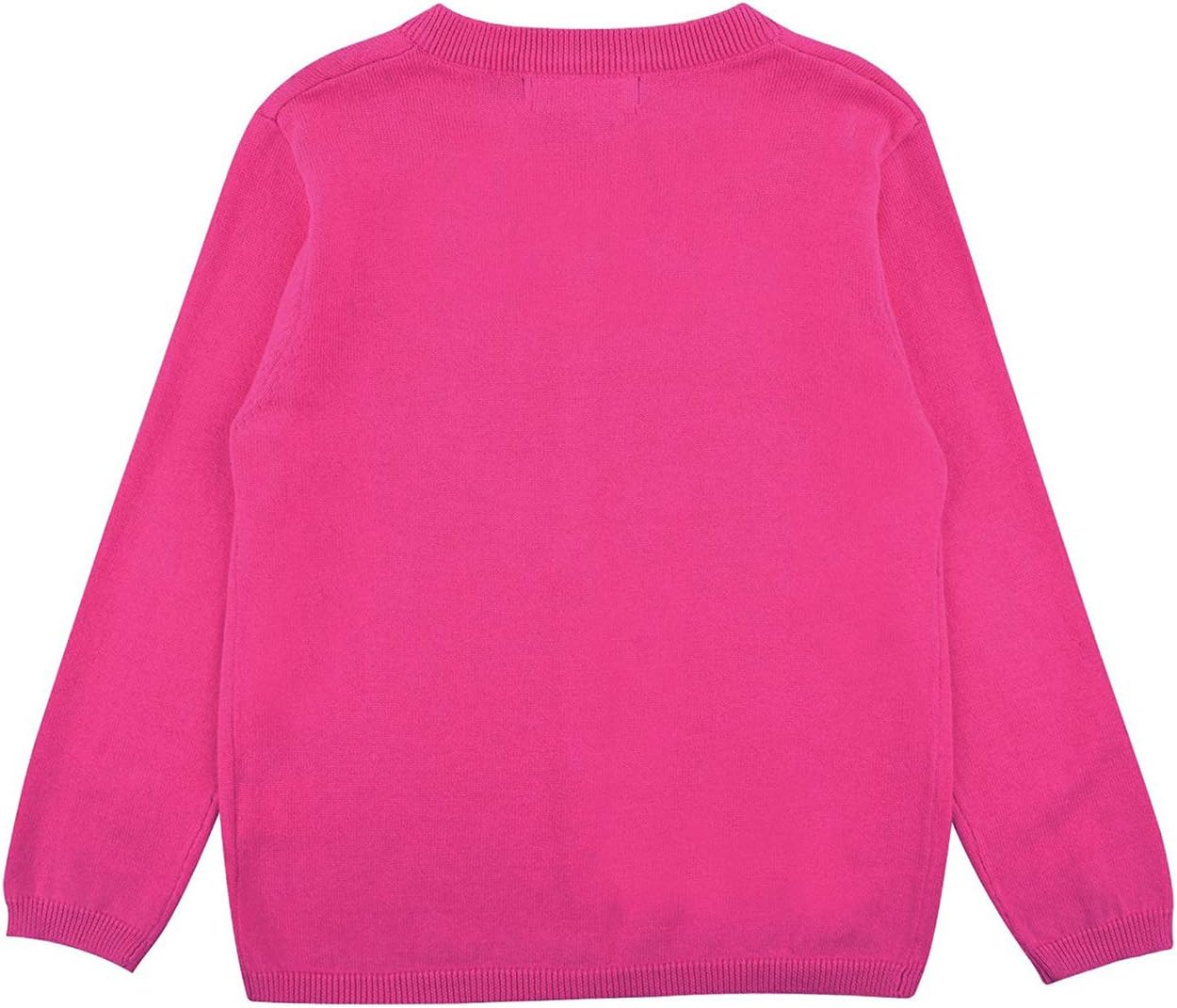 GSVIBK Baby Girls Boys Cotton Cardigan Long Sleeve Kid Button Sweater Girl Crew Neck Cardigans Uniform Sweater - Image 5