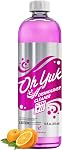 Oh Yuk Nettoyeur de laveuse pour toutes les machines à laver (charge supérieure, charge avant, HE et non-HE), Fragrance naturelle d'agrumes, Quatre nettoyages par bouteille, Septic Safe, 16 C'est vrai.