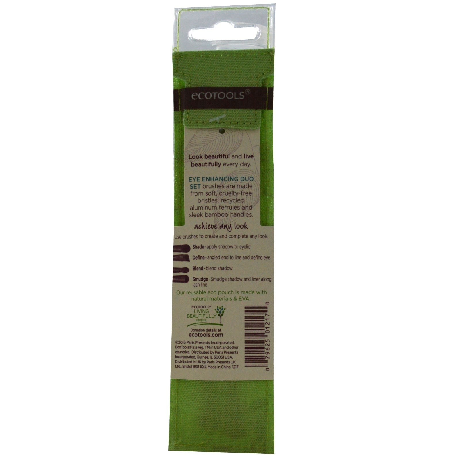 EcoTools, Set di duo per migliorare gli occhi, 4 testine