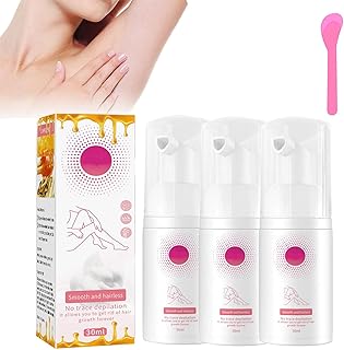 Beeswax Hair Removal Mousse - Mousse Hair Removal Spray - Eelhoe Hair Removal Spray Gentle Beeswax (3pcs/30g)