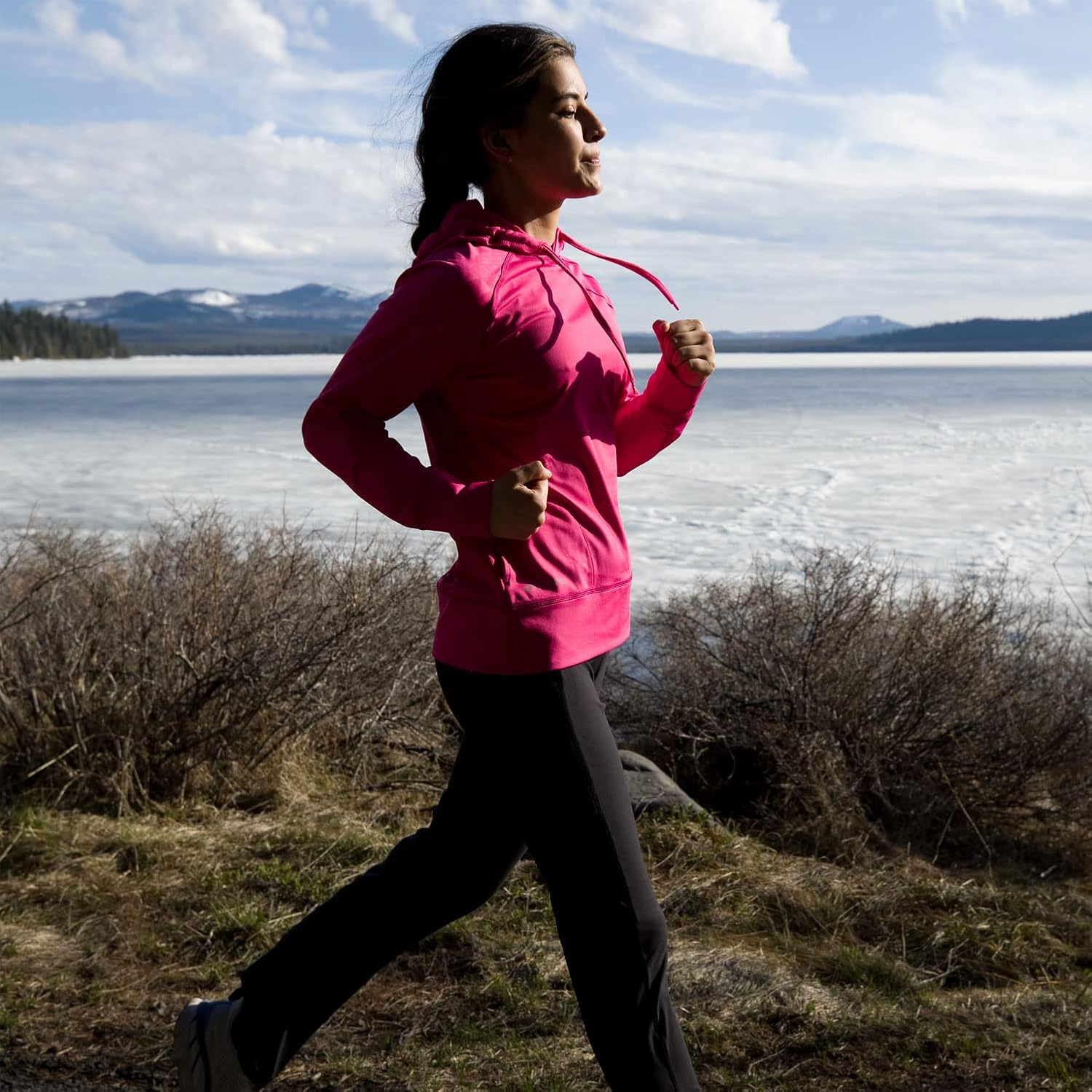 Women's Zephyr Stretchy Moisture-Wicking Breathable Quick-Drying Winter Running Everyday Carry Active Pant - Image 5