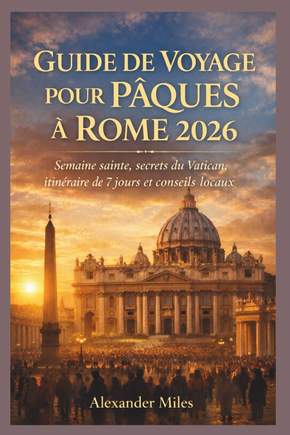 Guide De Voyage Pour Pâques À Rome 2026: Semaine sainte, secrets du Vatican, itinéraire de 7 jours et conseils locaux (Série City Unlocked)