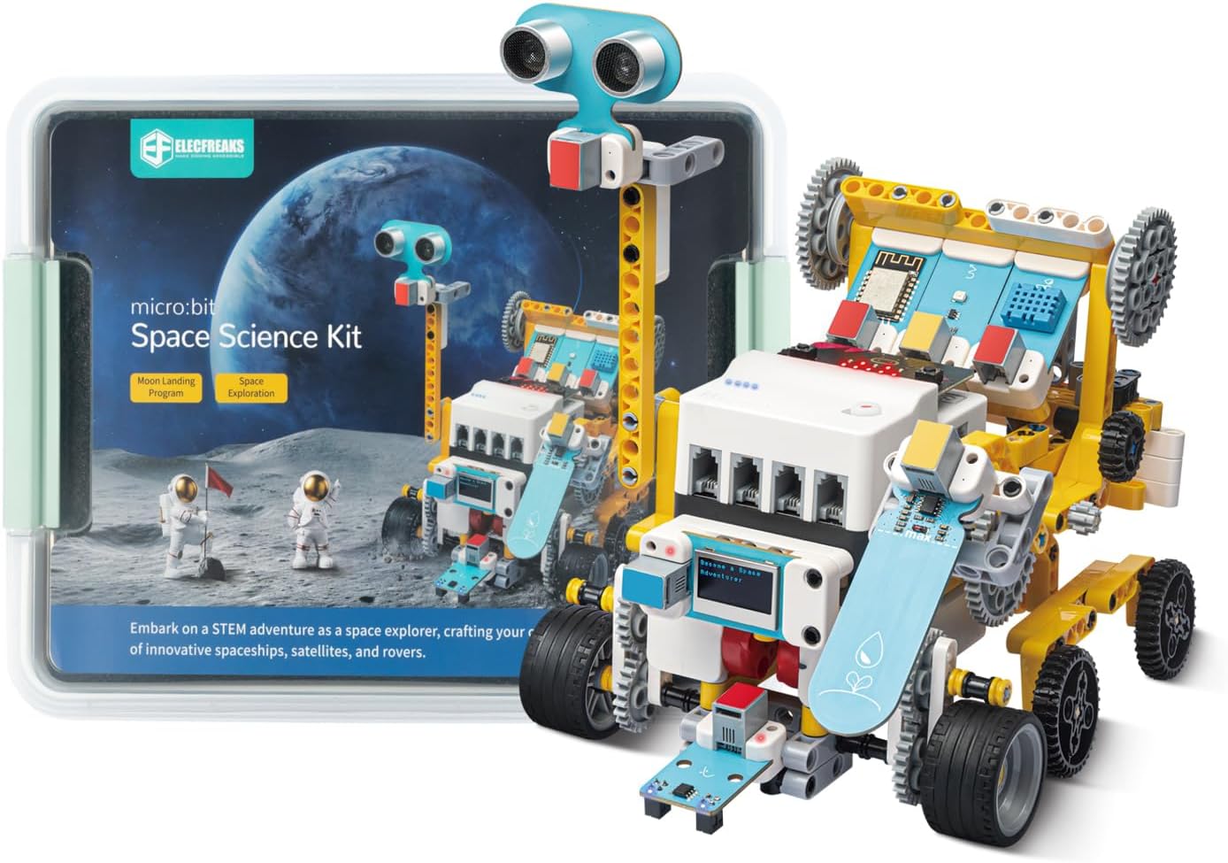 ELECFREAKS micro:bit Space Kit with Nezha Pro Expansion Board