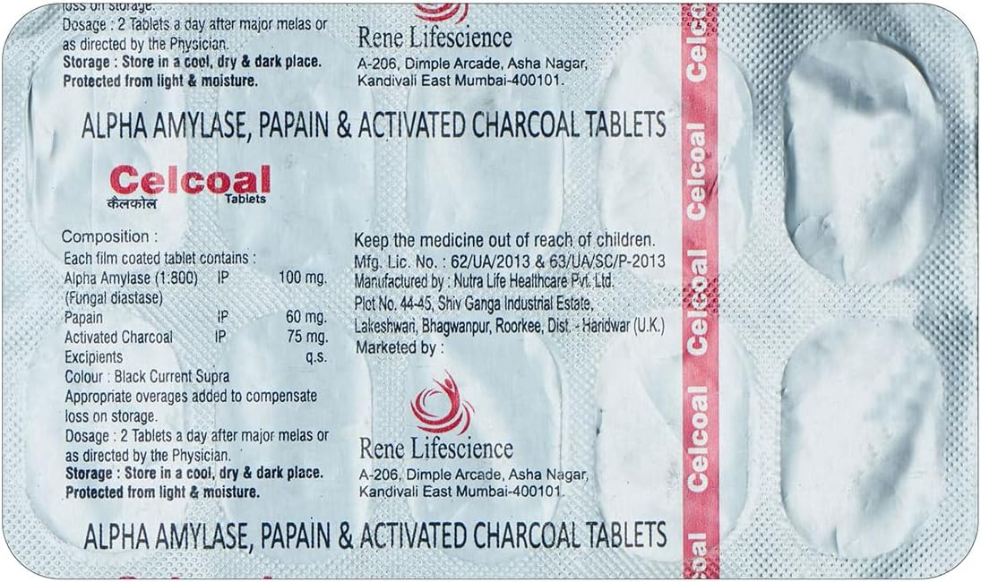 Celcoal - Strip of 10 Tablets