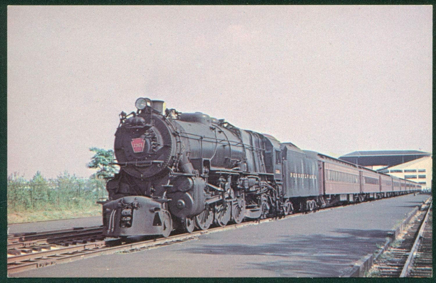 Pennsylvania No. 1361 K4 Steam Train Horseshoe