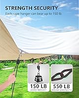 Vista 3 de 2 correas de amarre con trinquete para kayak, fijar canoa en portaequipajes, senderismo, campamento, navegación, actividades acuáticas, gancho