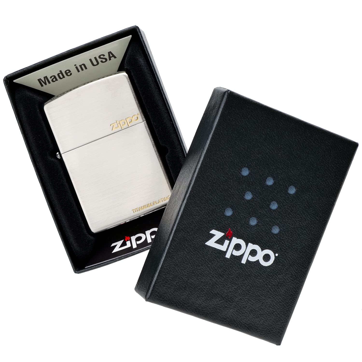 Amazon.co.jp: ZIPPO(ジッポー) ライター シルバー ジッポーロゴ 片面 