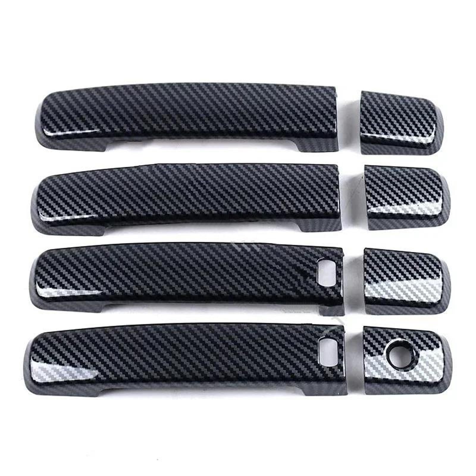 YSDSLS Sleek Door Handle Chrome Door Handle Protective Covering Cover Trim Car Accessories for Nissan for Qashqai J10 2007 2008~2015