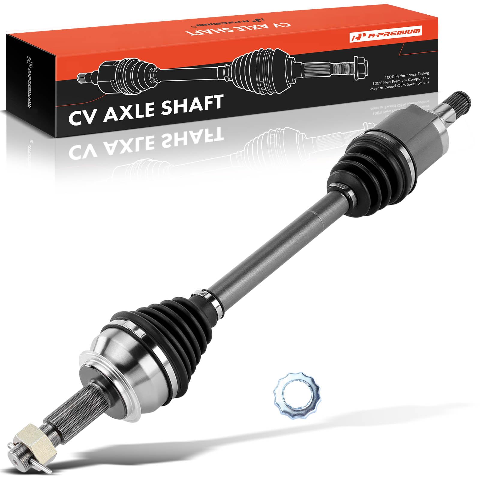 A-Premium Conjunto de eje CV del lado del conductor delantero izquierdo
