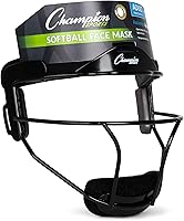 Vista 9 de Champion Sports Steel Softball Face Mask – Durable Fielder’s Mask for Youth & Adults, Multiple Colors for Practice &