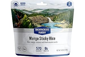 Backpacker's Pantry Mango Sticky Rice - Savor the Convenience without Sacrificing Delicious Thai Cuisine