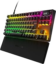SteelSeries 64861 Rapid Trigger, Gaming Keyboard, Numeric Keypadless, Wired Japanese Layout, OmniPoint Switch, Equipped with OLED Display, Apex Pro TKL (2023) 64861
