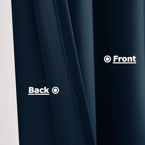 Miniatura 4 de Cortinas de terciopelo de 144 pulgadas de largo, cortinas de oscurecimiento de habitación para ventanas altas, paneles de ventana con aislamiento