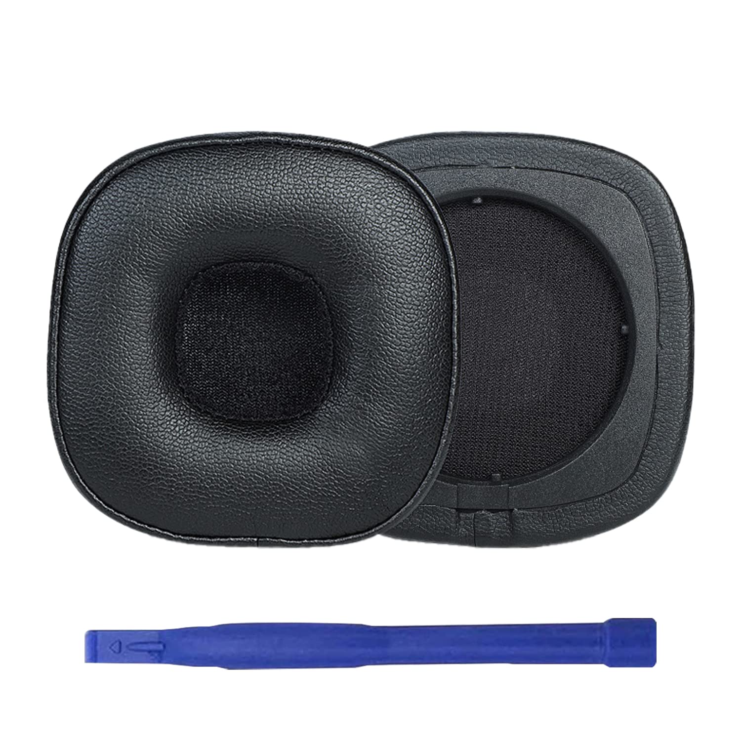 AiiviollReplaceable Ear Pads/earphone/Memory Foam Protein Leather/Ear Pads Compatible with Marshall Major IV Bluetooth Earphones (Black)