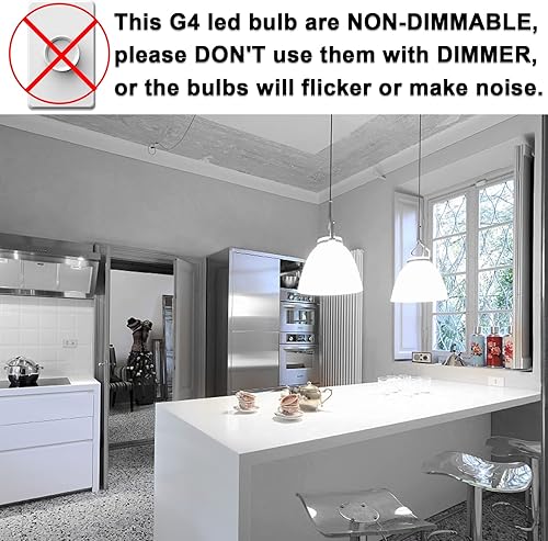 Vista 9 de TAIYALOO Bombillas LED G4 de 5 W T3 40 W de repuesto halógeno de 12 V CA/CC JC base bi-pin para iluminación de paisaje al aire libre, cubierta, Luz