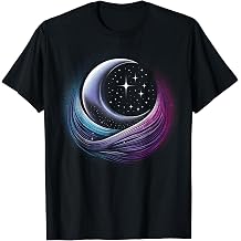 Moon Wave | Cool Graphic Tee | Men Women S - 6XL Graphic T-Shirt