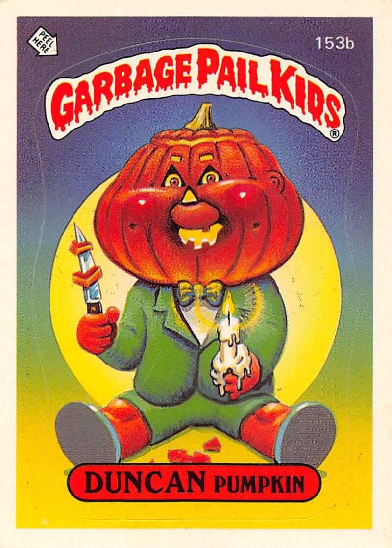 1986 Topps Garbage Pail Kids GPK Series 4 NonSport Set Break Two