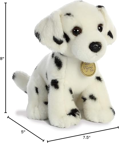 Miniatura 3 de Aurora Miyoni - Cachorro dálmata de 11.0in, color blanco