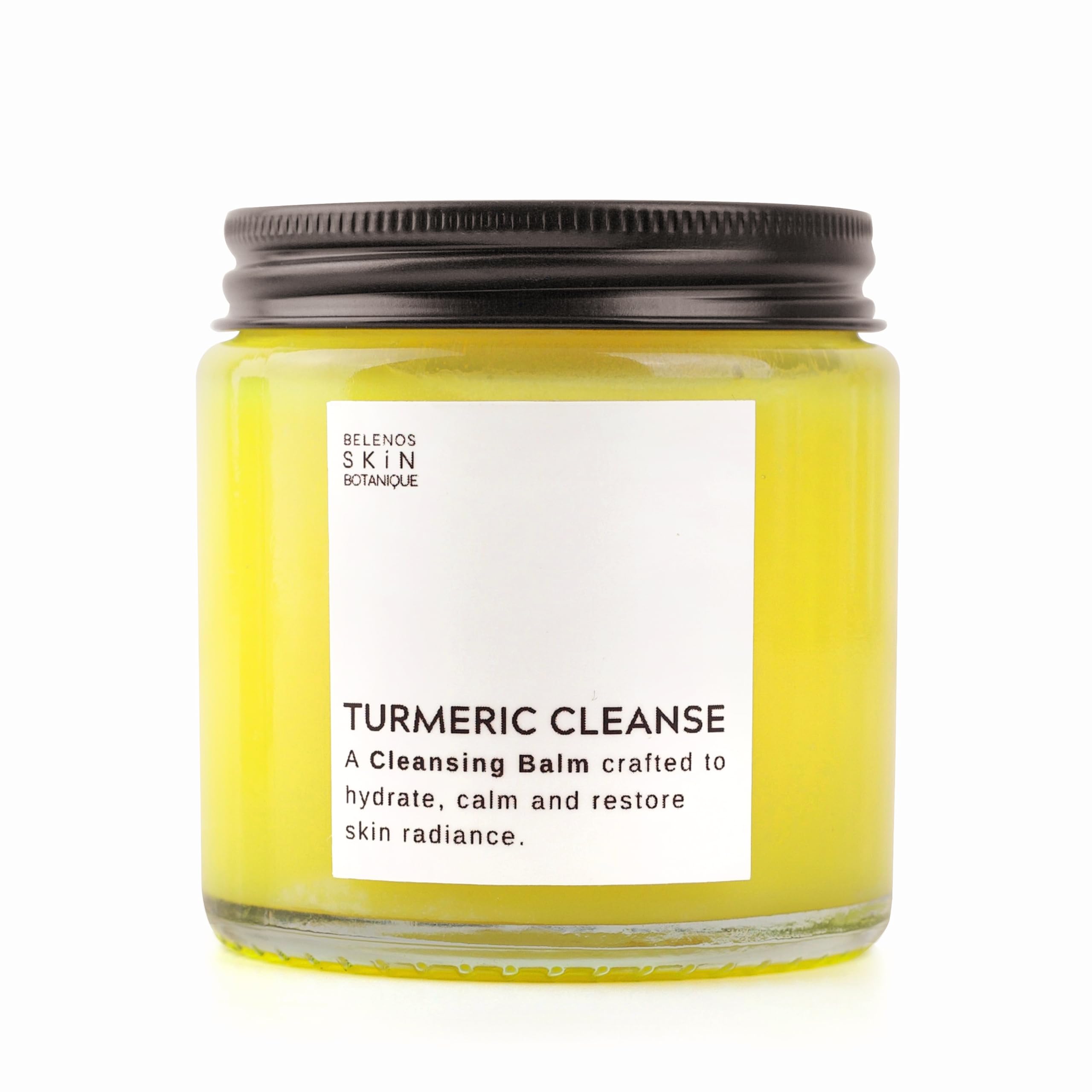 TURMERIC SKIN CLEANSING BALM with Jojoba and Lemon Seed OIl vegan 100ml