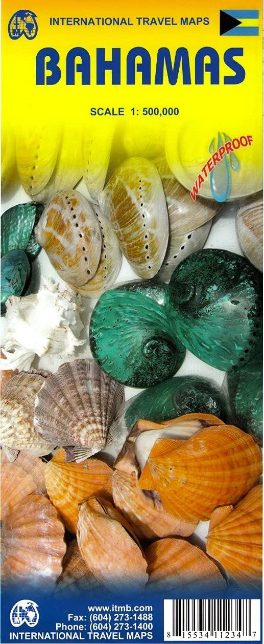 International Travel Maps Bahamas Map – Folded Map, February 5, 2011