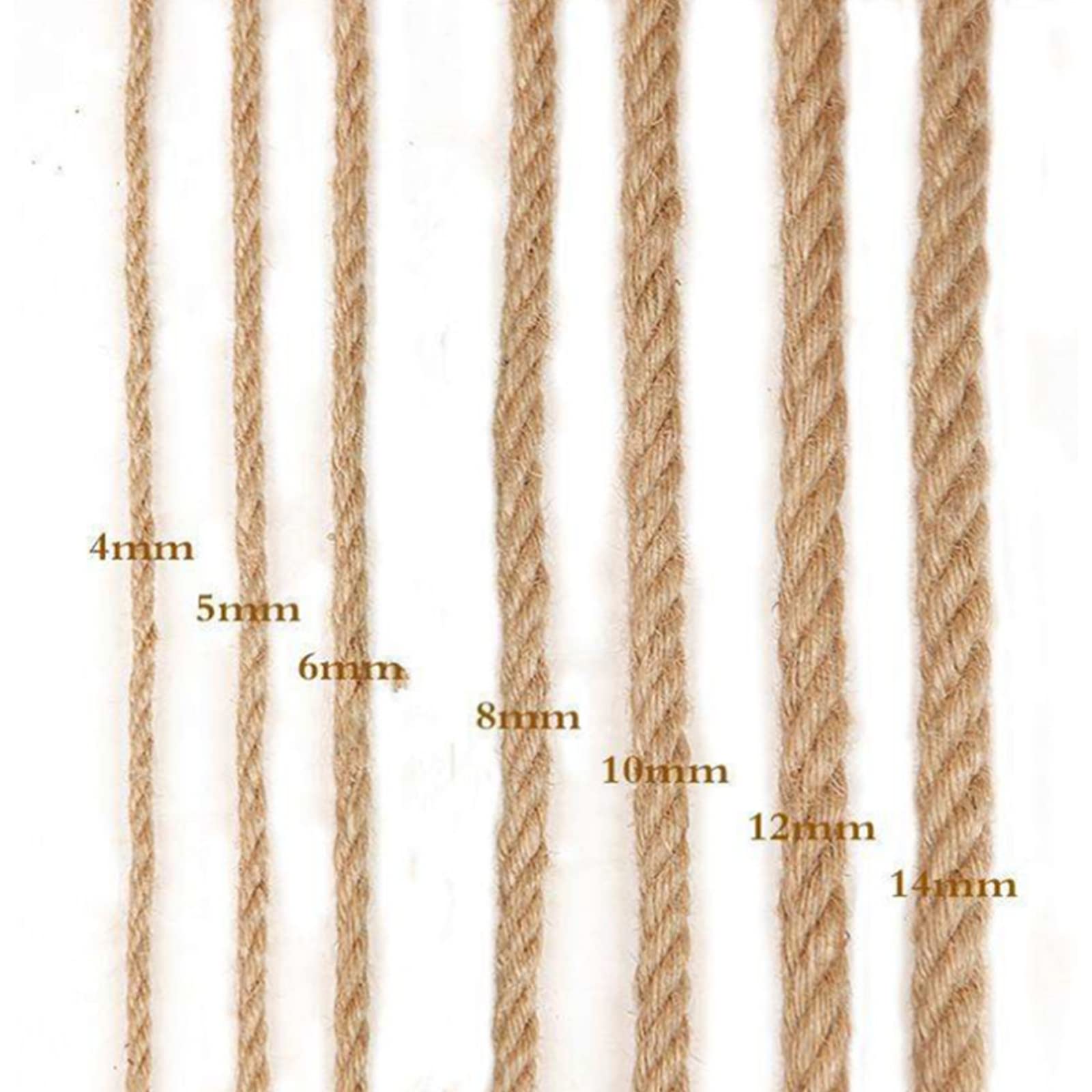 Kinder-Sicherheitskletternetz, 1 x 10 m, Jute-Schutznetz für Hängematten, Outdoor-Spielgeräte, Kinderspielplatz, Sicherheitsnetz