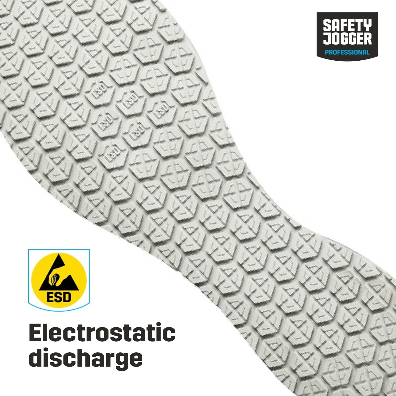 SAFETY JOGGER Chaussure de Sécurité pour Femme - Lina - Chaussure de Travail Légère et Confortable avec Scratch - Idéales pour Infirmières et Cuisine - Antidérapantes - Oxypas