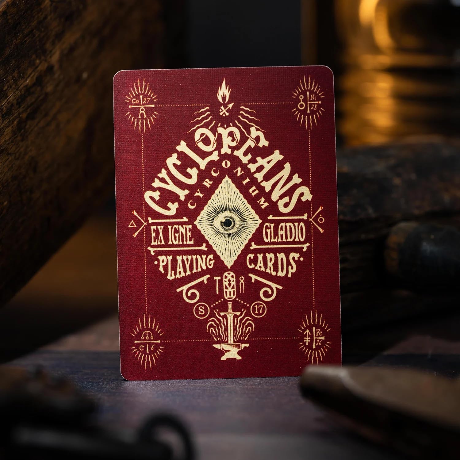 Jeu De Cartes à Jouer 'Cyclopeans Experimental LTD1111' Par Stockholm17 - Édition Limitée Avec Support Et étui - Neuf