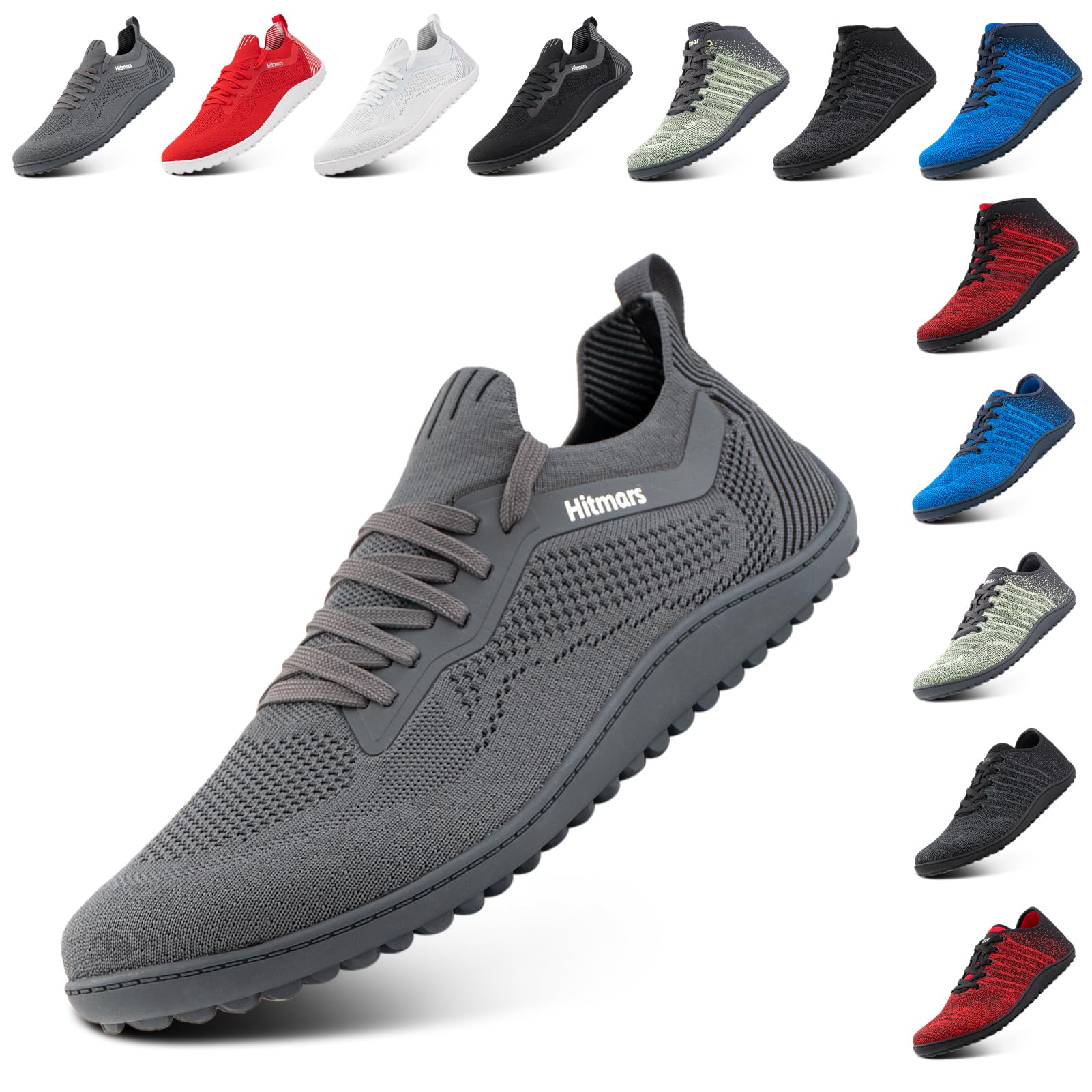 Hitmars Dames Sneakers Hardloopschoenen Lichtgewicht Gym Schoenen Ademend Brede Pasvorm Sneakers Atletische Sport Wandelschoenen Voor Dames Luchtkussen Hardloopschoenen Casual Maat 3.5-8 UK, 39 EU