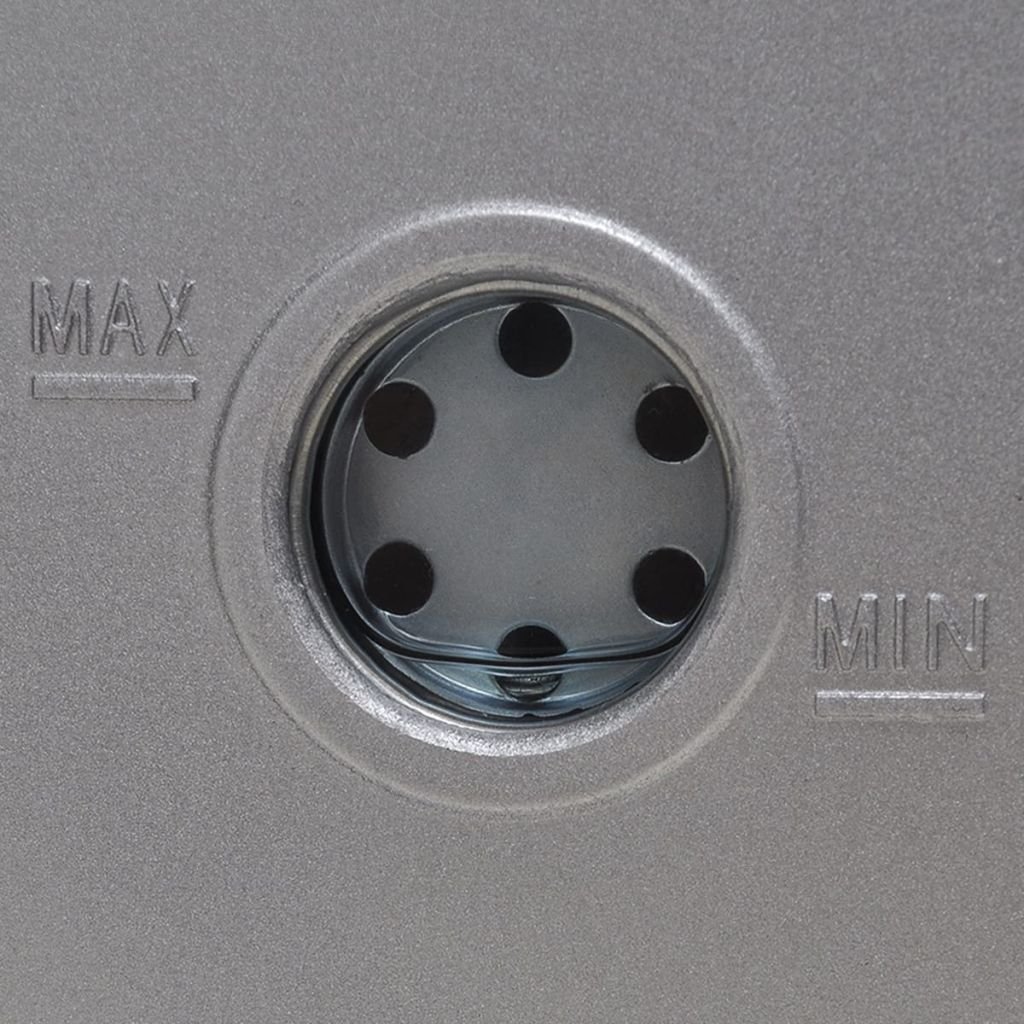 vidaXL Alu Vakuumpumpe 100 L/min 2-stufig Unterdruckpumpe Pumpe Klimaanlagen