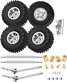 Amazon | Rcarmumb RC ビードロック ホイール タイヤセット 10mm 六角 Amazon | Rcarmumb RC ビードロック ホイール タイヤセット 10mm 六角