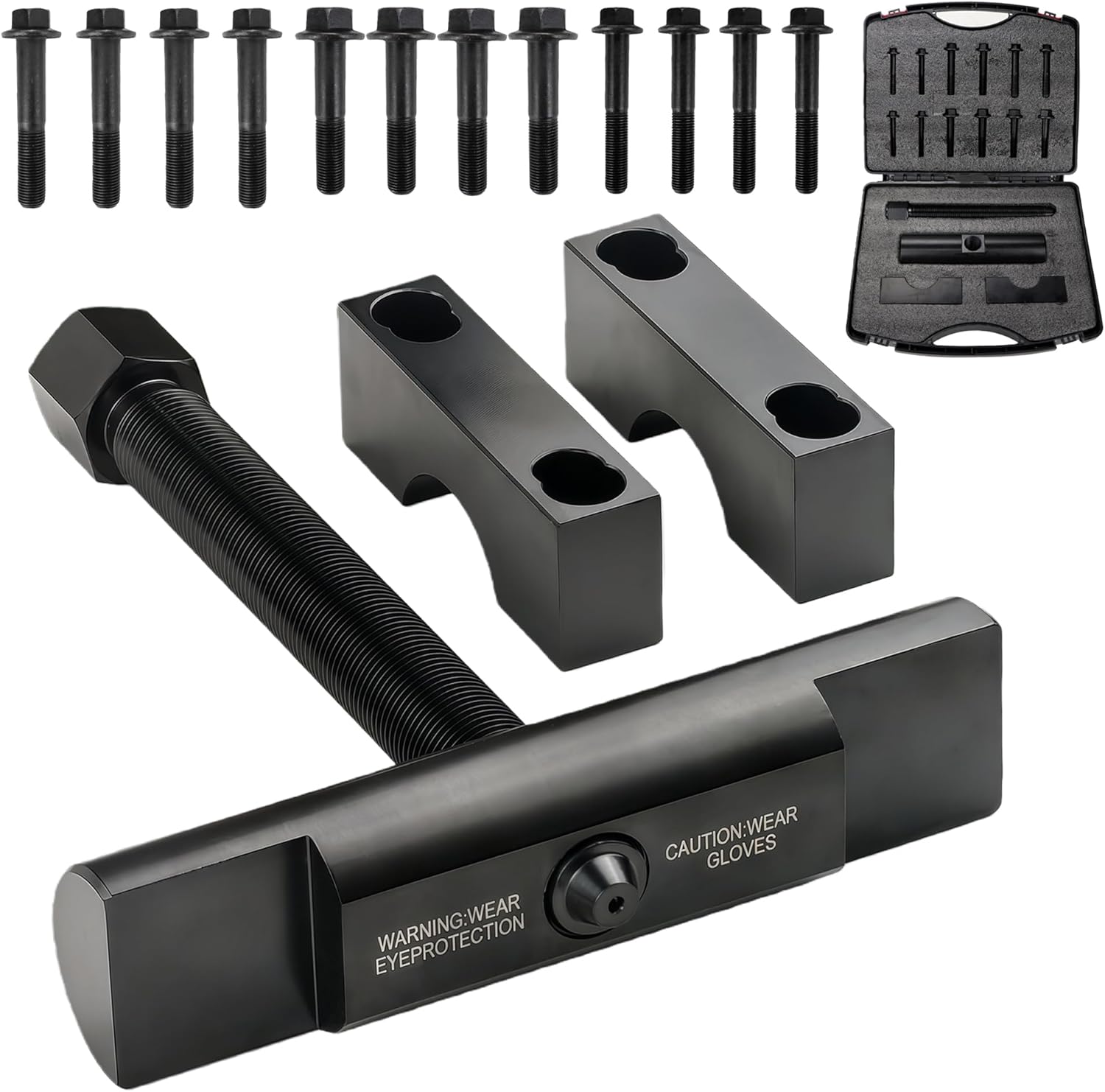 60050 Yoke Puller Tool 10803 Heavy Duty Yoke Removal Tool Kit Semi Truck Tools Compatible with Class 6-8 Transportation Trucks Equipment Semi Trucks