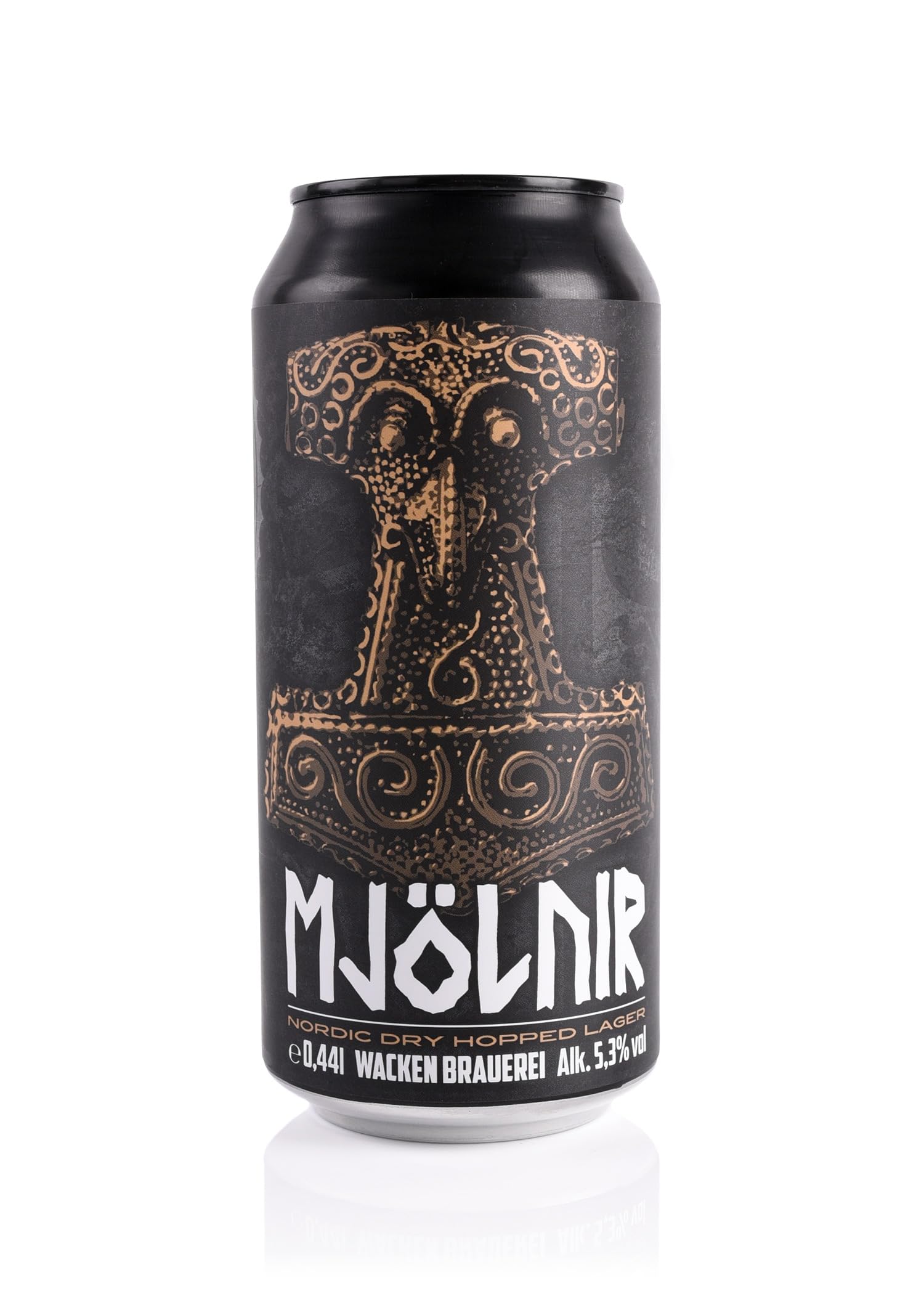 Wacken Brauerei - MJÖLNIR - Nordic Lager, 20 Dosen, 0,44 l, 5,3% vol.