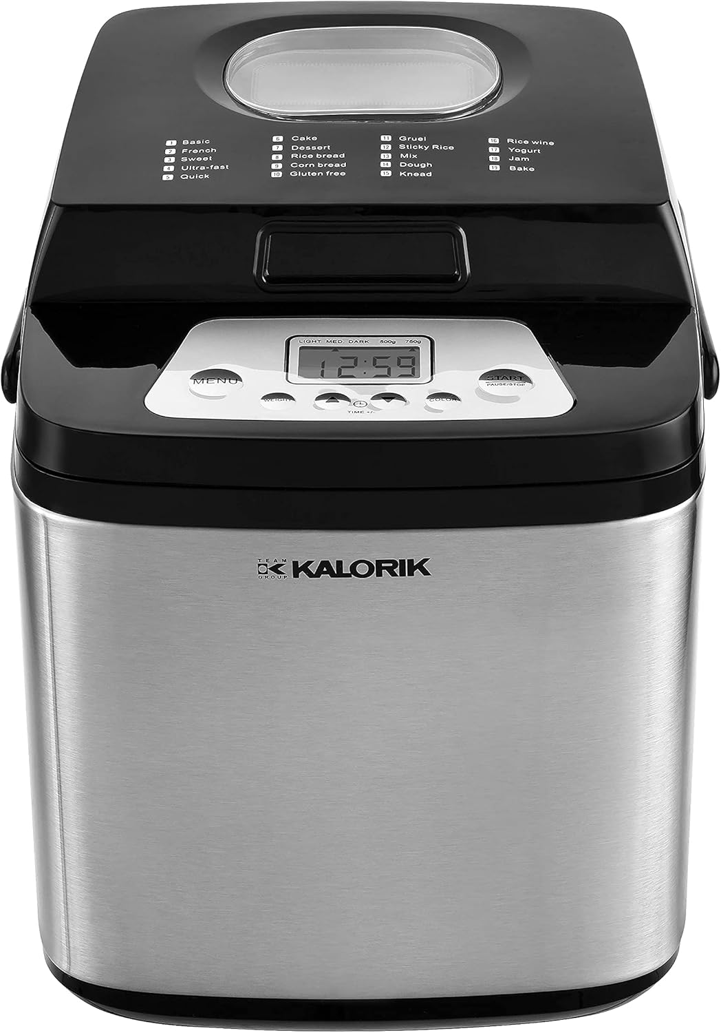 Amazon.de Kalorik TKG BBA 2001 Brotbackautomat, Kapazität ca. 500 g