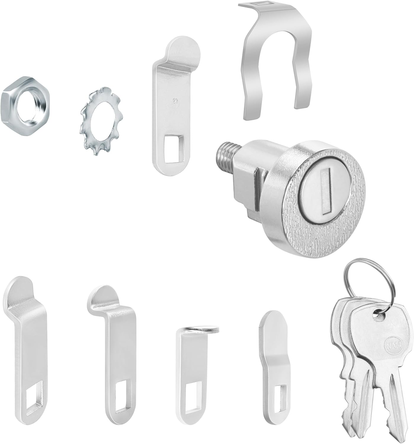 L-1172C National Mailbox Lock C9100 with 3 Keys (Clockwise) -10 Pack