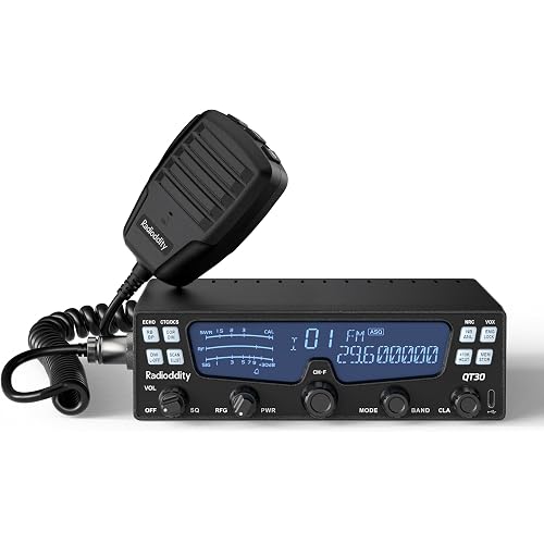 Radioddity QT30 10 Meter Radio 30W SSB Mobile Amateur Transceiver