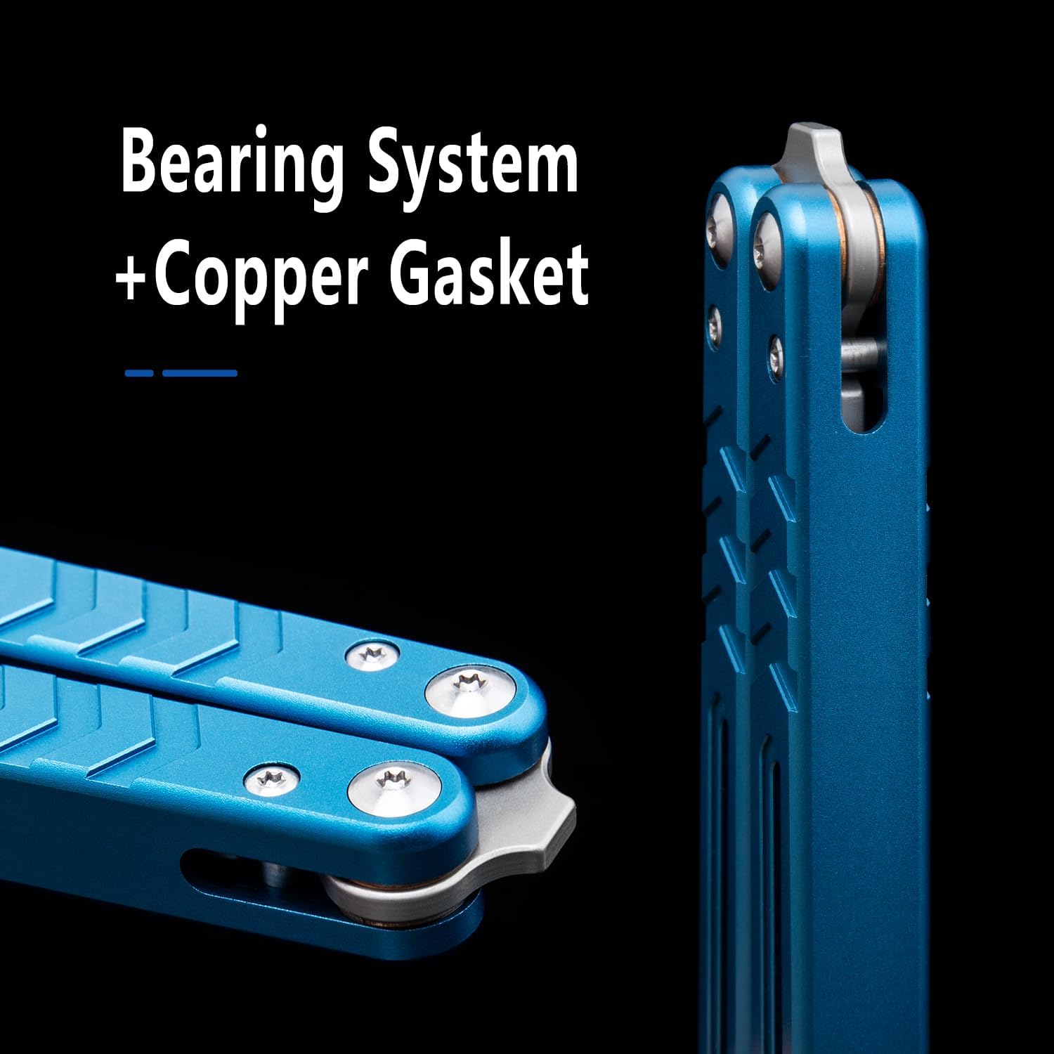 WARHERO Dual Pivot Effective Bushing System, Aluminum Integral Channel Handle, Stainless Steel Bottle Opener for Camping, Outdoor (Silver)