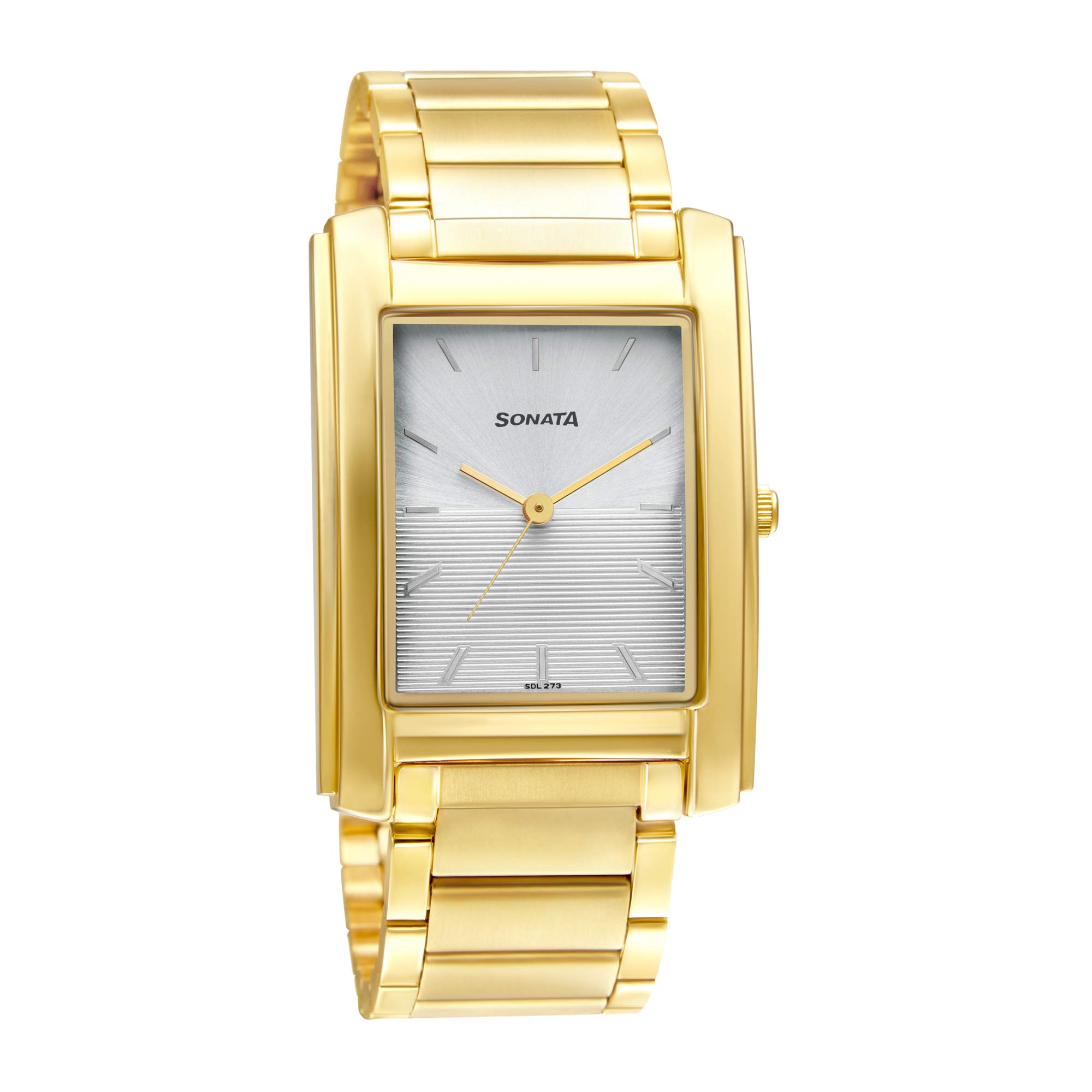 Sonata Quartz Analog White Dial Stainless Steel Strap Watch for Men-NS7953YM08W (B08R3V692G) Amazon Price History, Amazon Price Tracker