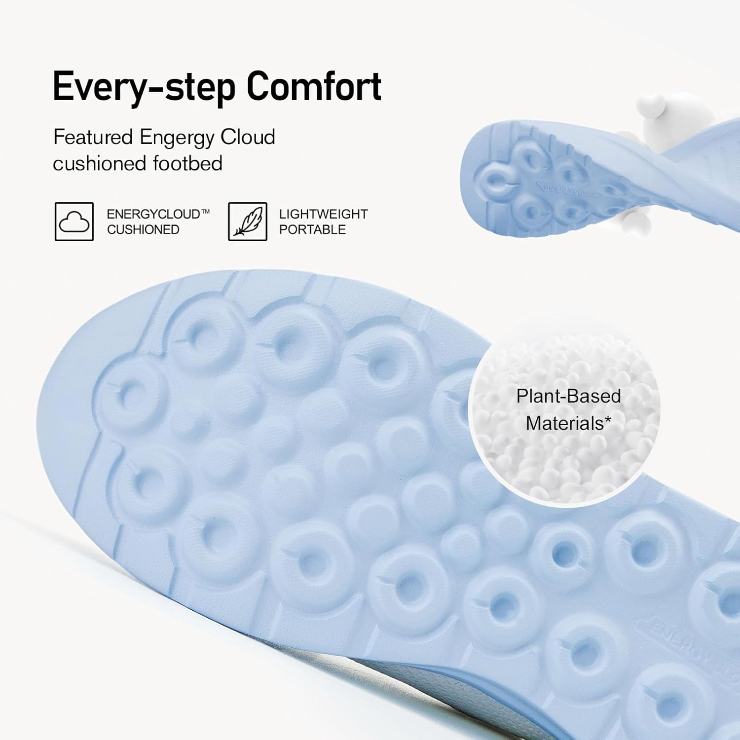 ALEADER Women's Energycloud Lightweight Slip On Walking Running Shoes - Image 4