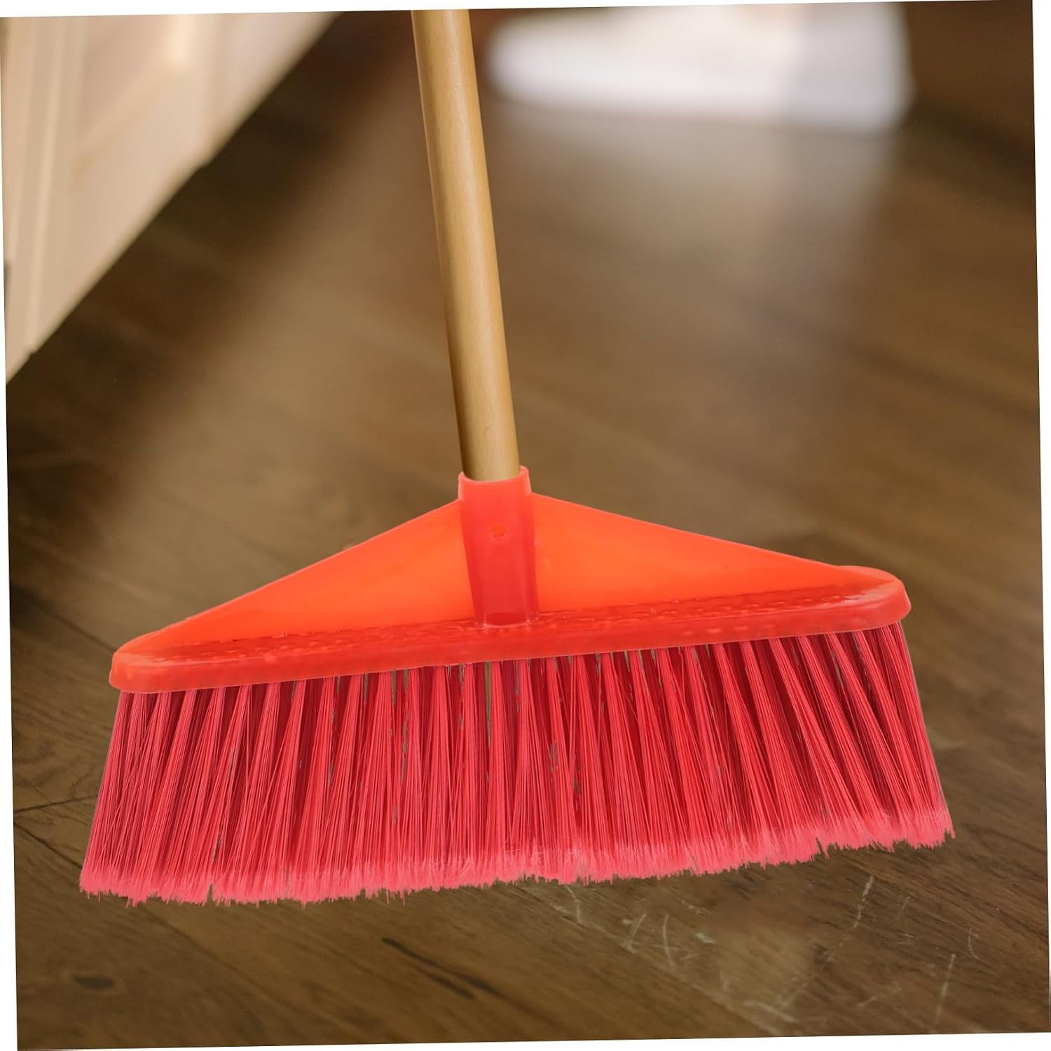 Plastic Broom Head Professional Broom Replacement for Hardwood Carpet Portable