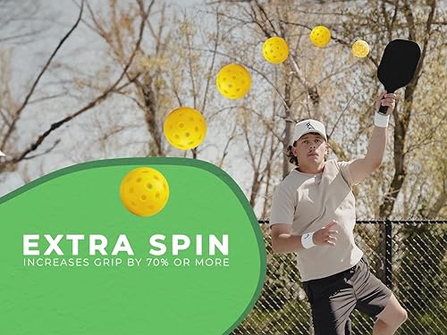 Miniatura 5 de Detén el reductor de absorción de sonido Pop Pickleball Paddle Mute - Se adapta en la parte superior de tu paleta de pickleball para reducir el tono