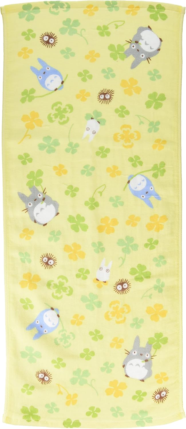 Studio Ghibli - My Neighbor Totoro - My Neighbor Totoro Flower (Clovers), Marushin Imabari Gauze Series Face Towel, Small