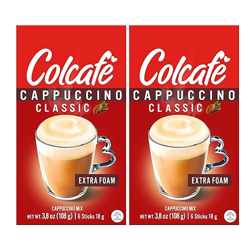 Miniatura 15 de Colcafe Instant Mocca Cappuccino, 6 sticks per pack, Pack of 2