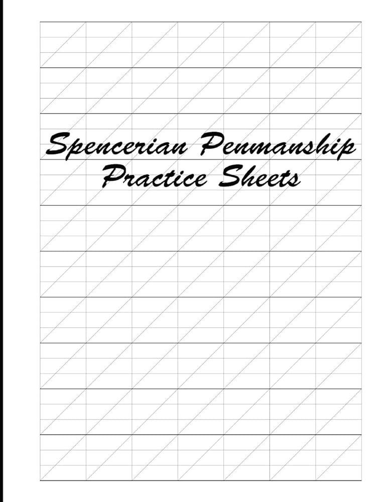 spencerian-penmanship-practice-sheets-cursive-style-handwriting-worksheets-for-kids-and-adults-mjsb-writing-notebooks-9781686835865-amazon-com-books for Free Printable Cursive Handwriting Sheets Spencerian Penmanship Practice Sheets: Cursive Style Handwriting Worksheets for Kids and Adults: MJSB Writing Notebooks: 9781686835865: Amazon.com: Books for Free Printable Cursive Handwriting Sheets