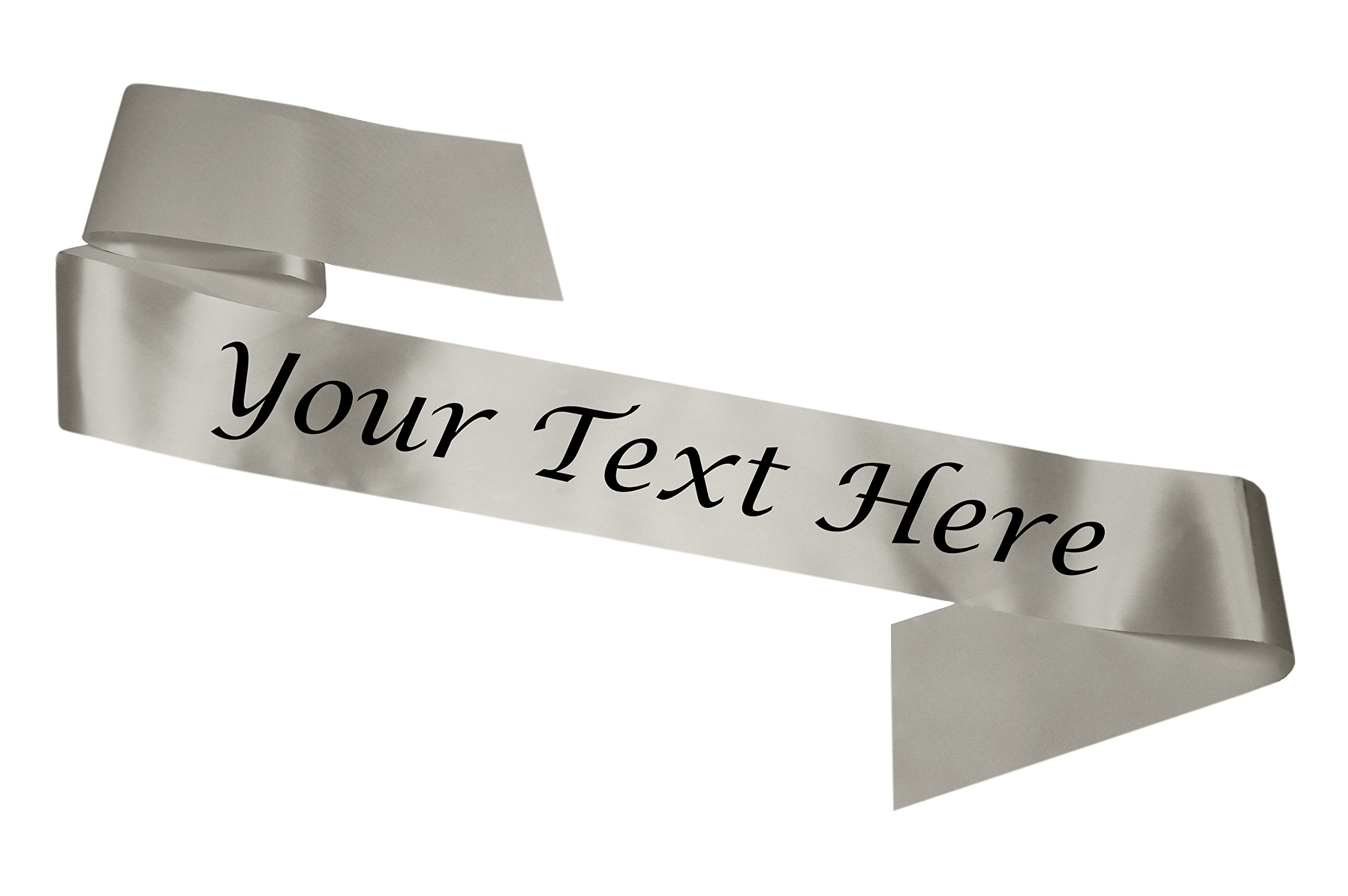 Personalised Silver Sash Hen Party Night Do Birthday Prom