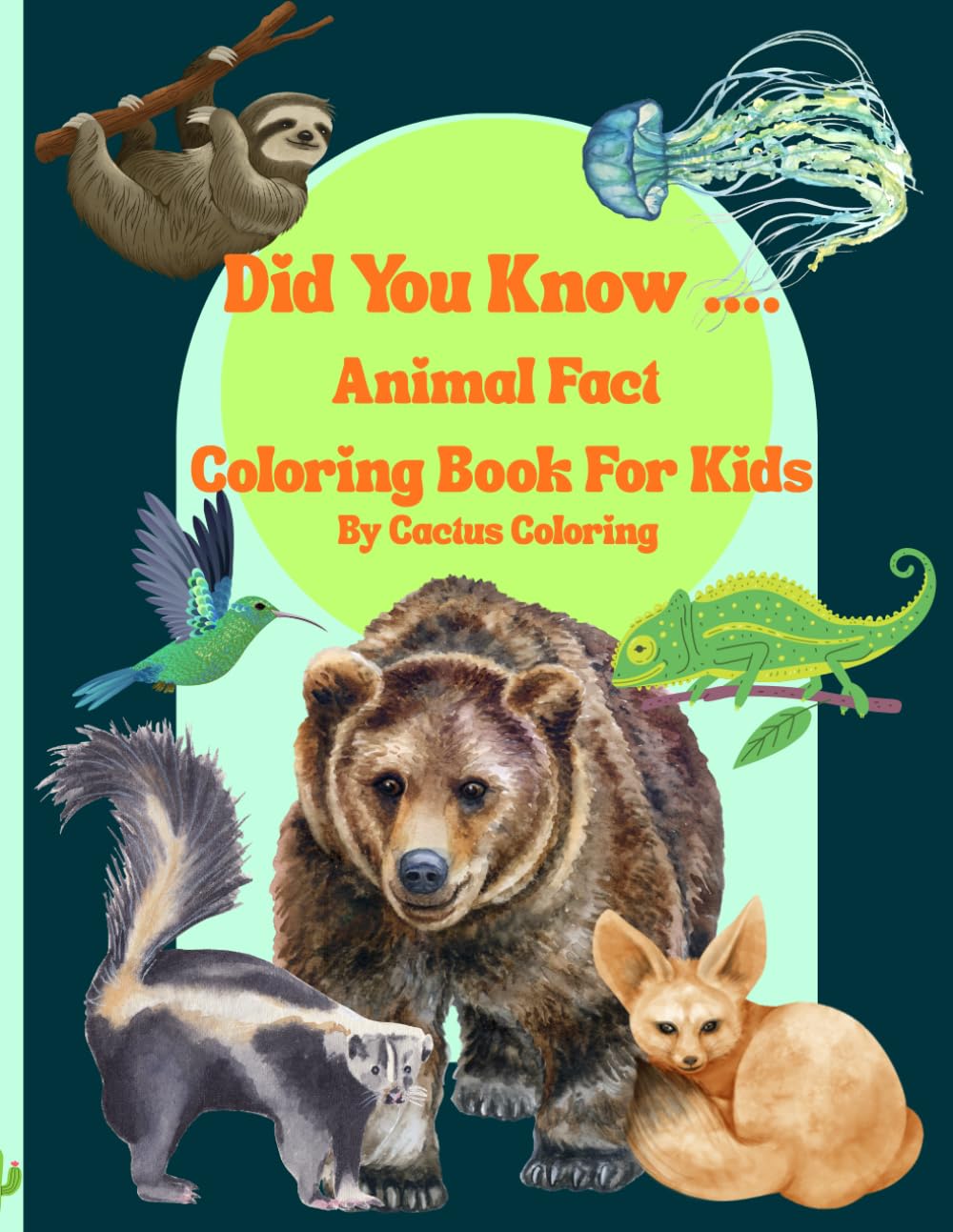 Did you know.... Fun Animal fact & Coloring pages