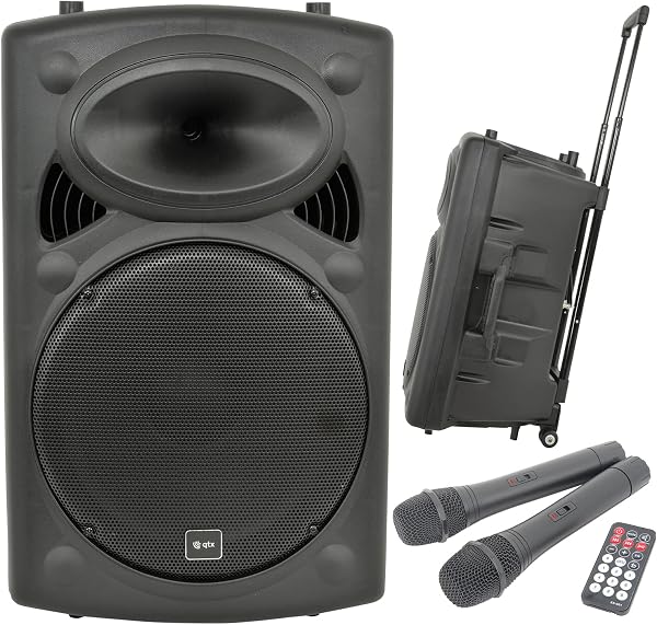 QTX QR15BT Portable PA System with Bluetooth