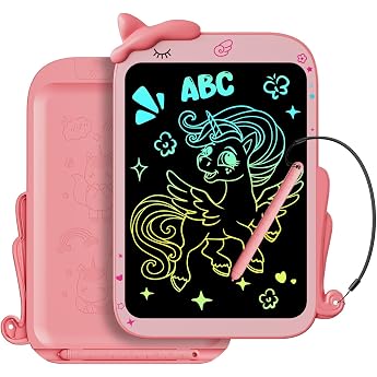 10 Inch LCD Writing Board for Kids Animal Cartoon Colorful