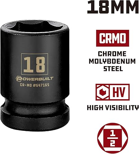 Vista 18 de 647161 1/2" Dr. 0.551 in Socket de impacto