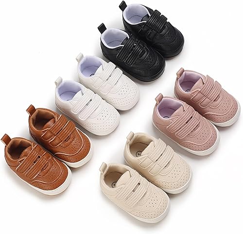 Miniatura 2 de Tenis de tobillo alto unisex para bebés, niños y niñas, suela de goma suave, zapatos de cuna para niños pequeños